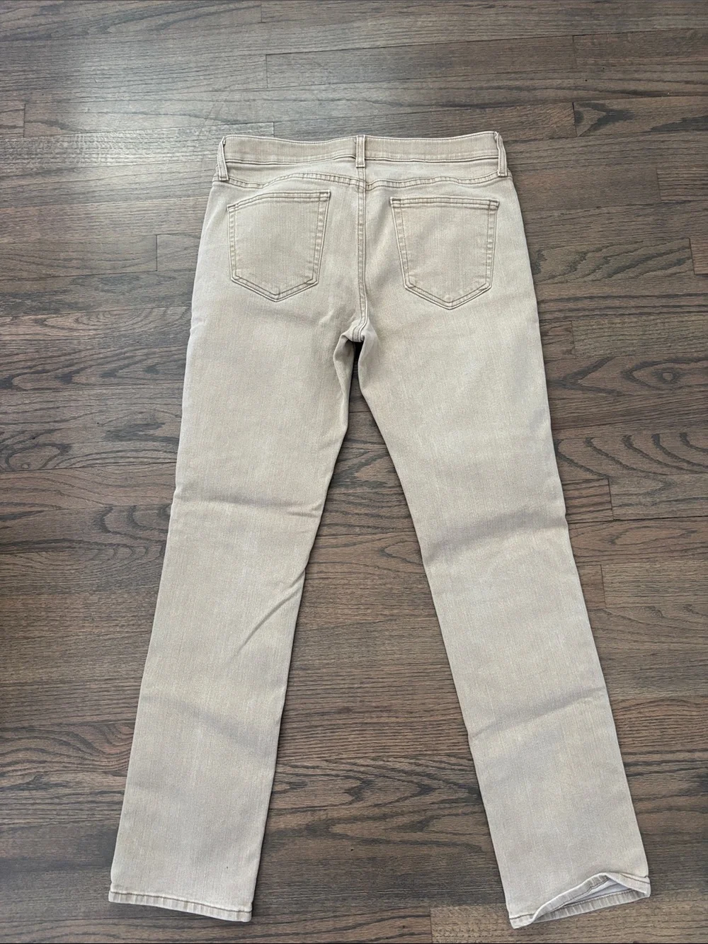 Urban Pipeline Beige Slim Straight Jeans